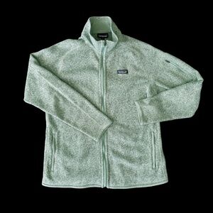 Patagonia Women's Better Sweater® Jacket Size XL Mint Seafoam Green
